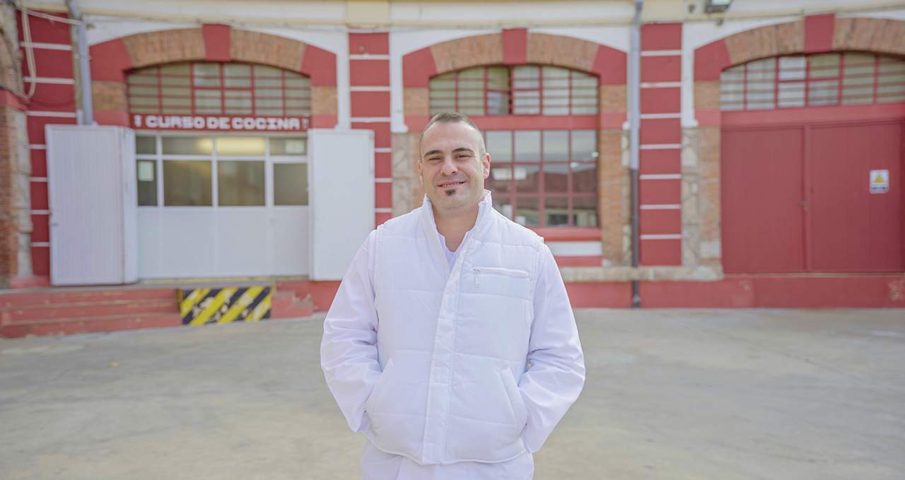 José Alberto és un dels interns del Centre Penitenciari de Burgos.