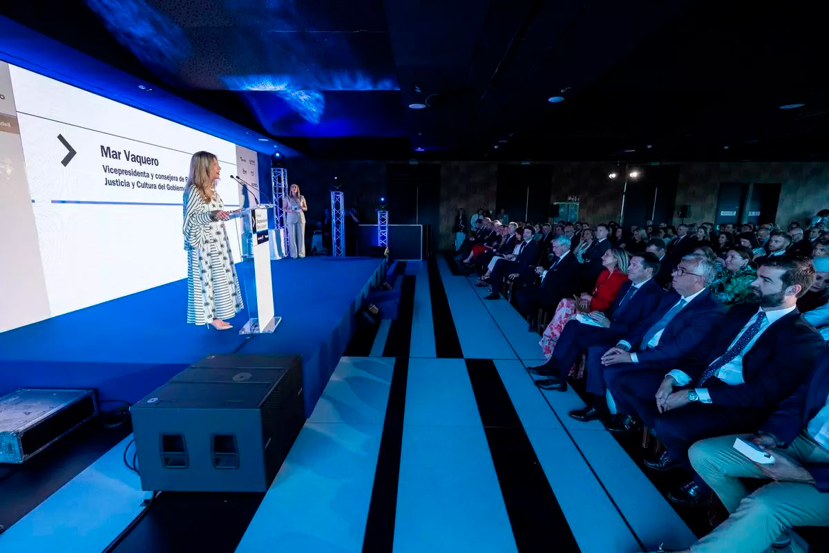 La gala dels Premis Empresa de l'Any Banc Sabadell a Saragossa, en imatges
 / Jaime Galindo / EPA
