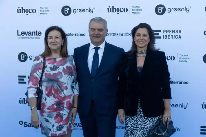 Isabel Gimenez, Fernando Canós i Leonor Vargas (Fundació d'Estudis Borsaris) / Miguel Angel Montesinos.